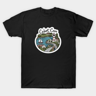 cabot cove die cut sticker FAN MADE T-Shirt